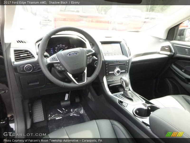 Shadow Black / Ebony 2017 Ford Edge Titanium AWD