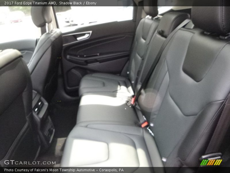 Shadow Black / Ebony 2017 Ford Edge Titanium AWD