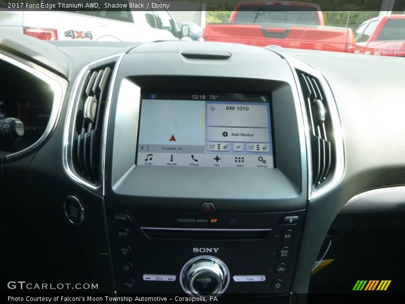Shadow Black / Ebony 2017 Ford Edge Titanium AWD
