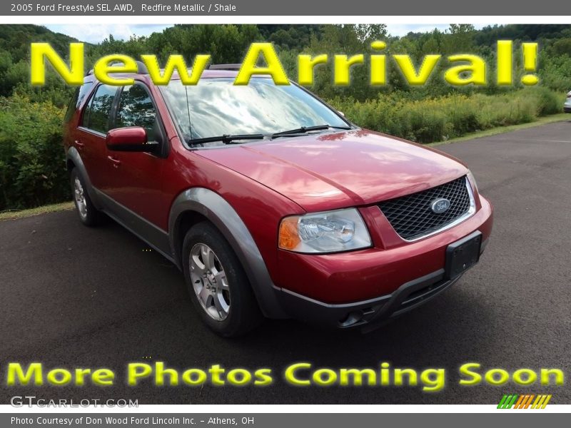 Redfire Metallic / Shale 2005 Ford Freestyle SEL AWD