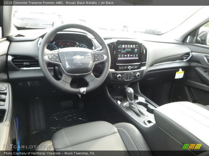 2018 Traverse Premier AWD Jet Black Interior
