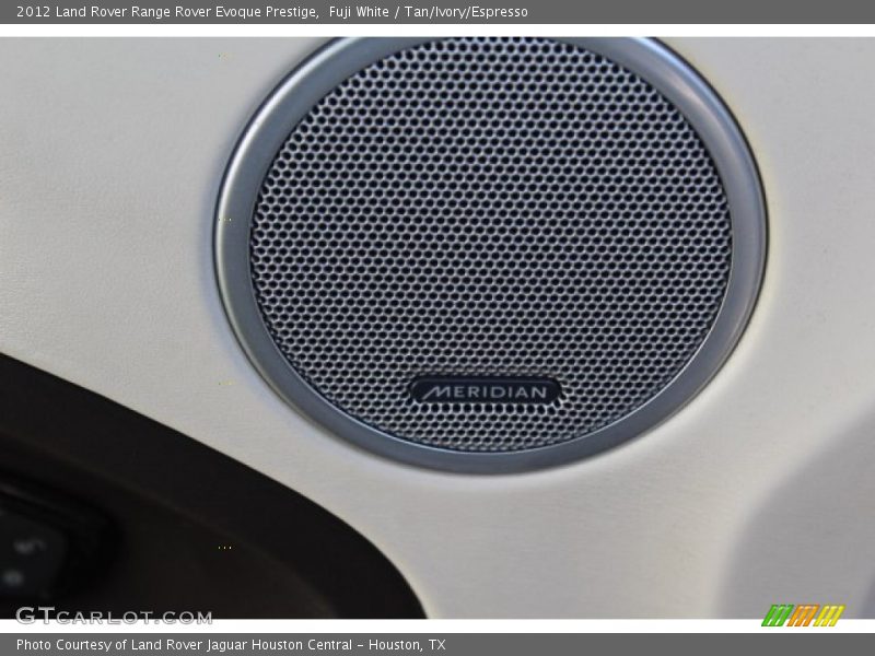 Fuji White / Tan/Ivory/Espresso 2012 Land Rover Range Rover Evoque Prestige