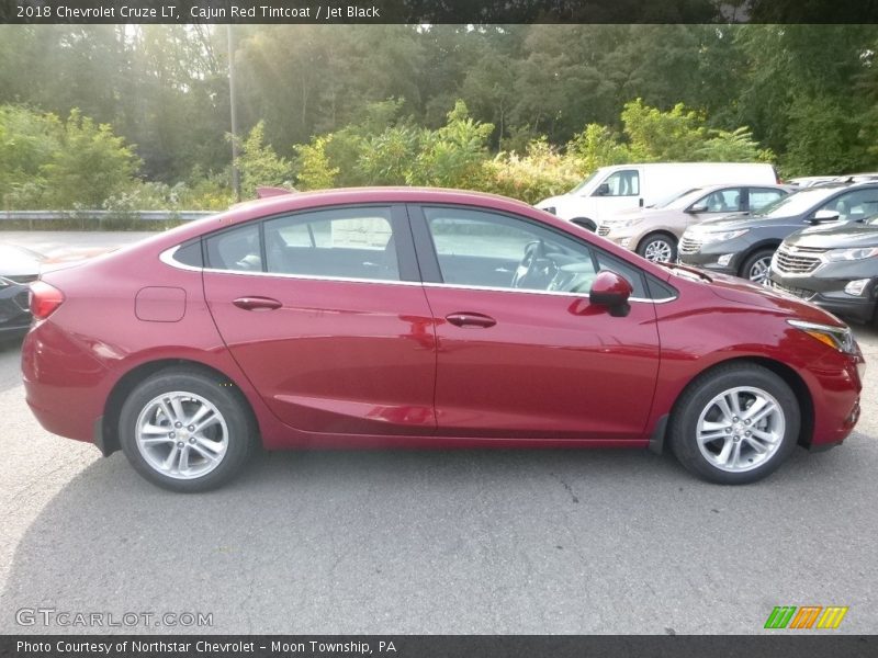 Cajun Red Tintcoat / Jet Black 2018 Chevrolet Cruze LT