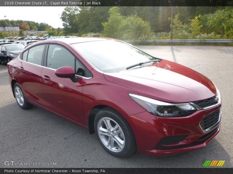 Cajun Red Tintcoat / Jet Black 2018 Chevrolet Cruze LT