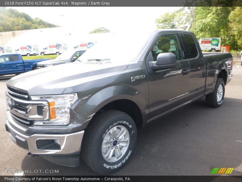 Magnetic / Earth Gray 2018 Ford F150 XLT SuperCab 4x4