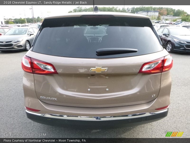 Sandy Ridge Metallic / Jet Black 2018 Chevrolet Equinox LT