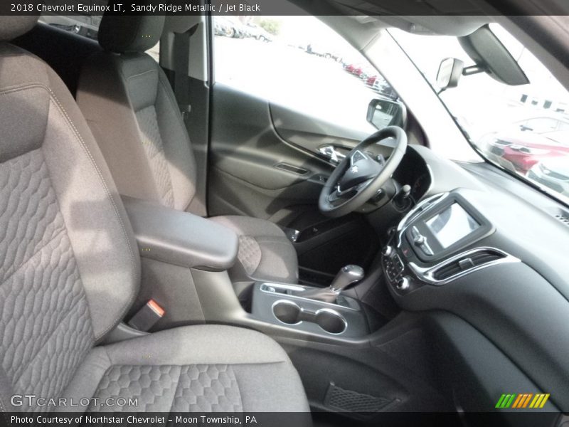 Sandy Ridge Metallic / Jet Black 2018 Chevrolet Equinox LT