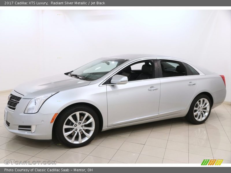 Radiant Silver Metallic / Jet Black 2017 Cadillac XTS Luxury