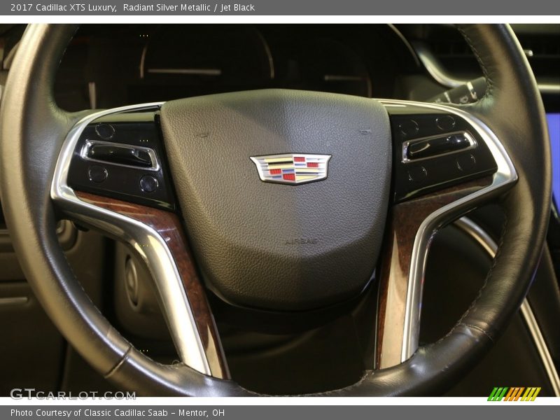Radiant Silver Metallic / Jet Black 2017 Cadillac XTS Luxury