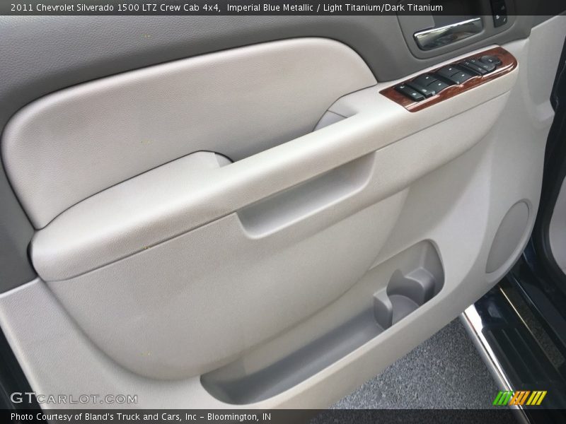 Imperial Blue Metallic / Light Titanium/Dark Titanium 2011 Chevrolet Silverado 1500 LTZ Crew Cab 4x4