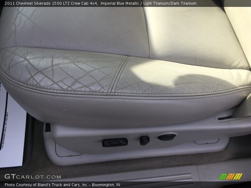 Imperial Blue Metallic / Light Titanium/Dark Titanium 2011 Chevrolet Silverado 1500 LTZ Crew Cab 4x4