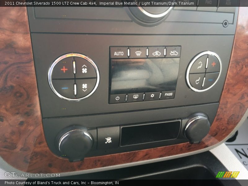 Imperial Blue Metallic / Light Titanium/Dark Titanium 2011 Chevrolet Silverado 1500 LTZ Crew Cab 4x4
