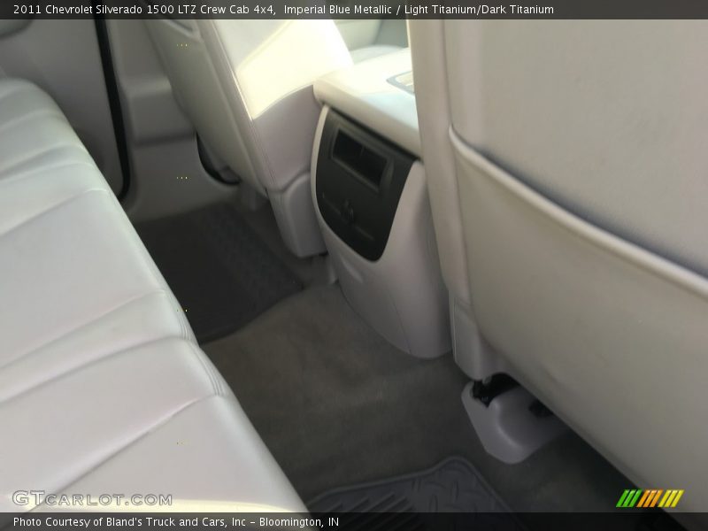 Imperial Blue Metallic / Light Titanium/Dark Titanium 2011 Chevrolet Silverado 1500 LTZ Crew Cab 4x4