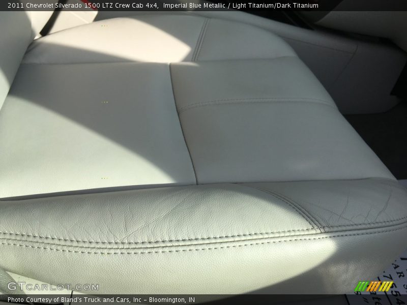 Imperial Blue Metallic / Light Titanium/Dark Titanium 2011 Chevrolet Silverado 1500 LTZ Crew Cab 4x4