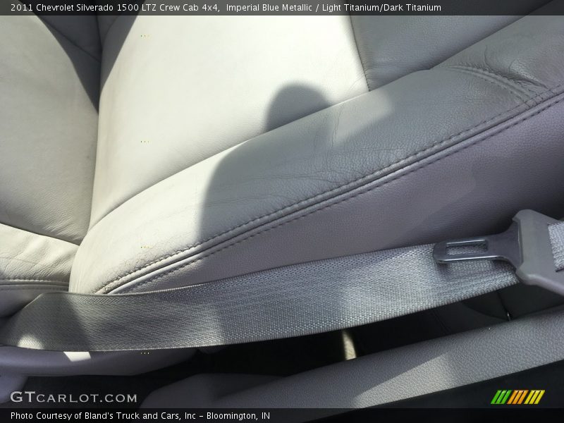 Imperial Blue Metallic / Light Titanium/Dark Titanium 2011 Chevrolet Silverado 1500 LTZ Crew Cab 4x4