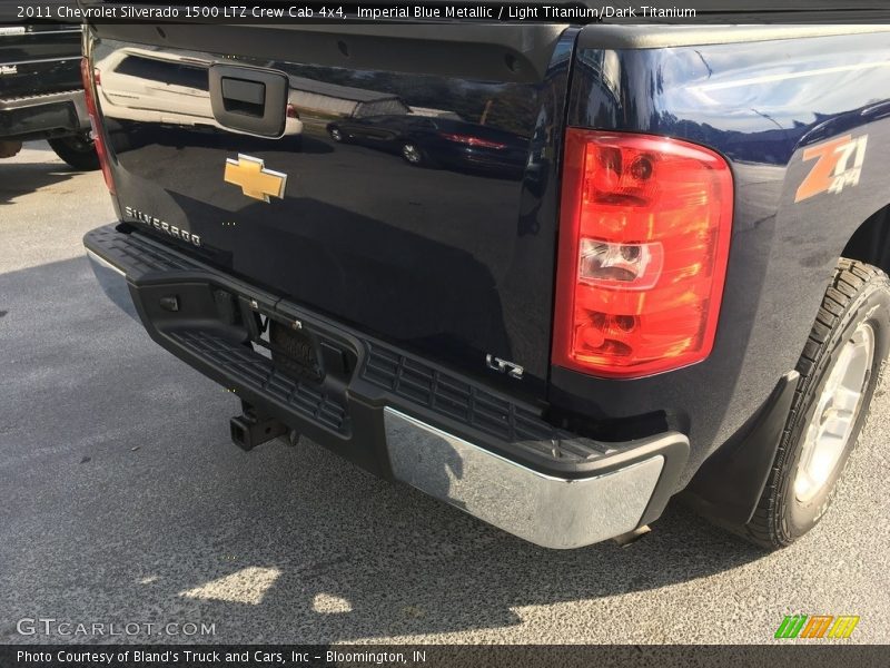 Imperial Blue Metallic / Light Titanium/Dark Titanium 2011 Chevrolet Silverado 1500 LTZ Crew Cab 4x4