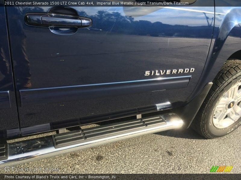 Imperial Blue Metallic / Light Titanium/Dark Titanium 2011 Chevrolet Silverado 1500 LTZ Crew Cab 4x4