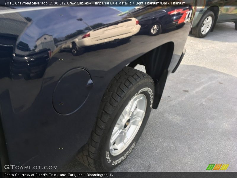 Imperial Blue Metallic / Light Titanium/Dark Titanium 2011 Chevrolet Silverado 1500 LTZ Crew Cab 4x4