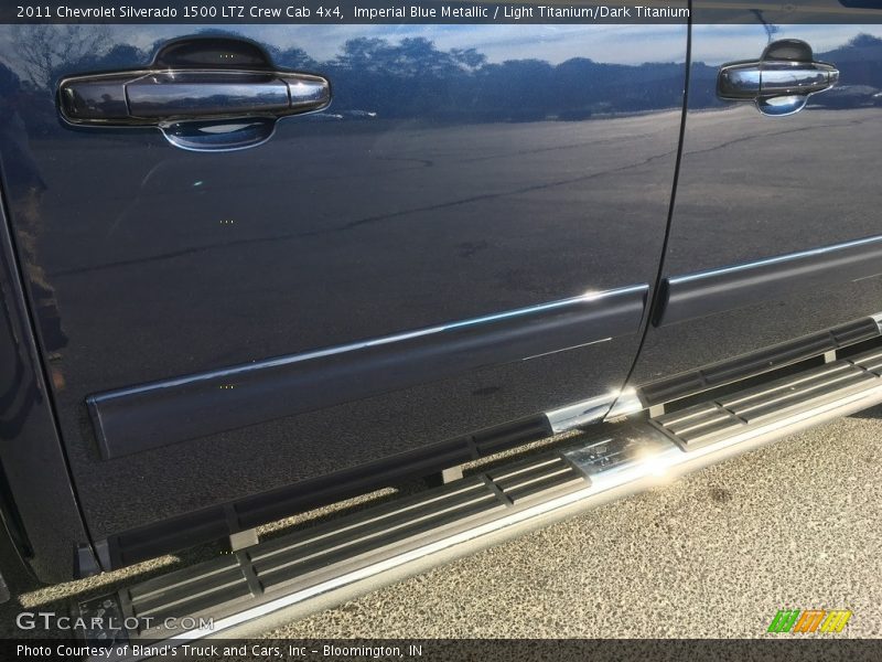 Imperial Blue Metallic / Light Titanium/Dark Titanium 2011 Chevrolet Silverado 1500 LTZ Crew Cab 4x4