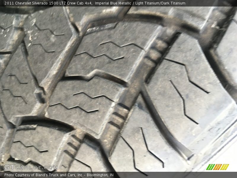 Imperial Blue Metallic / Light Titanium/Dark Titanium 2011 Chevrolet Silverado 1500 LTZ Crew Cab 4x4