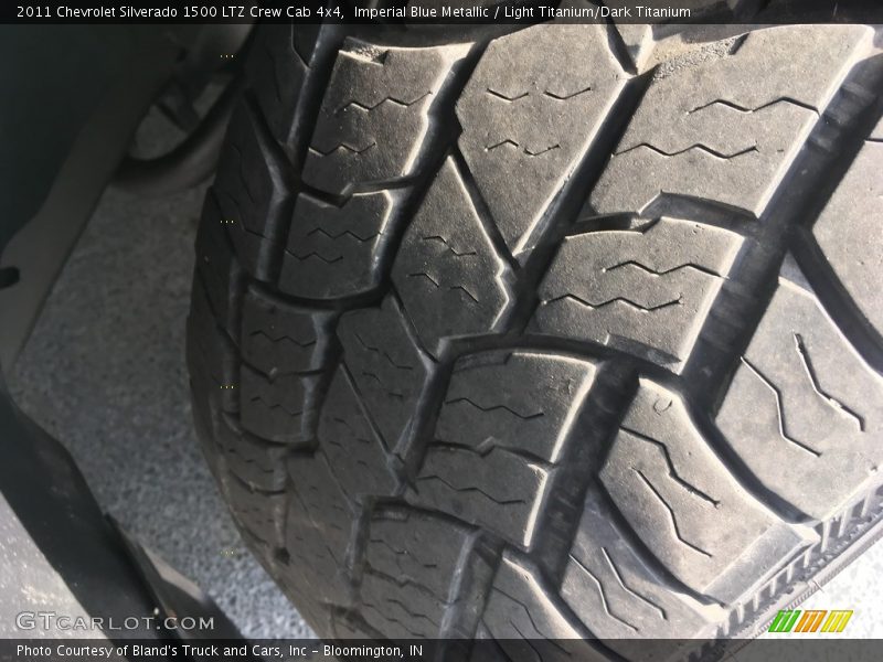 Imperial Blue Metallic / Light Titanium/Dark Titanium 2011 Chevrolet Silverado 1500 LTZ Crew Cab 4x4