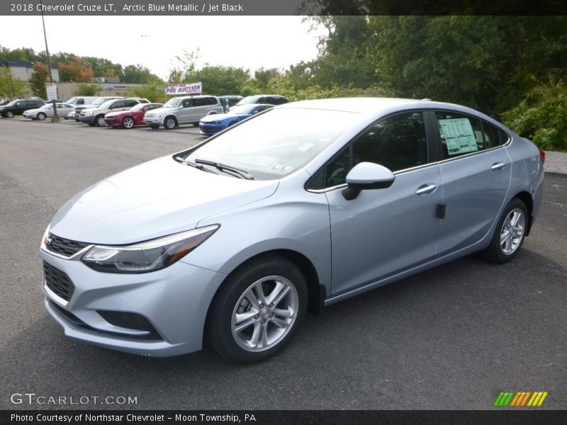 Arctic Blue Metallic / Jet Black 2018 Chevrolet Cruze LT