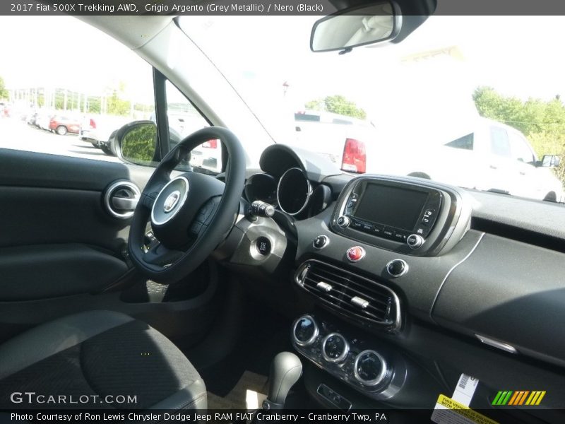 Grigio Argento (Grey Metallic) / Nero (Black) 2017 Fiat 500X Trekking AWD