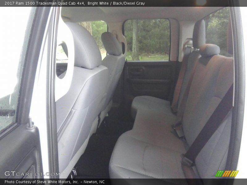 Bright White / Black/Diesel Gray 2017 Ram 1500 Tradesman Quad Cab 4x4