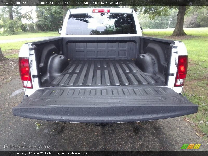 Bright White / Black/Diesel Gray 2017 Ram 1500 Tradesman Quad Cab 4x4