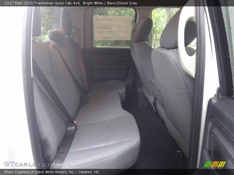 Bright White / Black/Diesel Gray 2017 Ram 1500 Tradesman Quad Cab 4x4