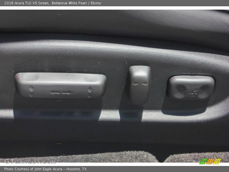 Bellanova White Pearl / Ebony 2018 Acura TLX V6 Sedan