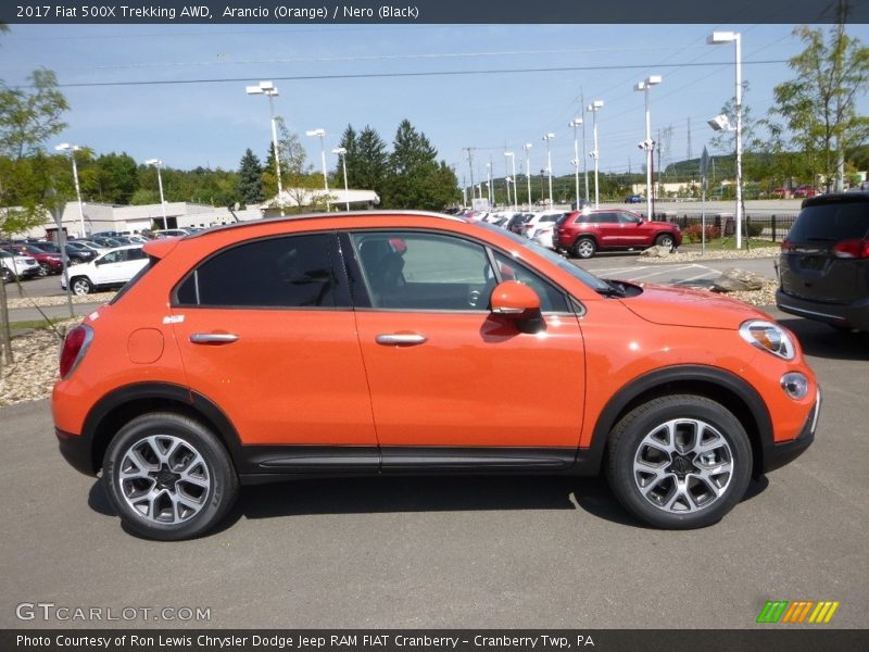  2017 500X Trekking AWD Arancio (Orange)