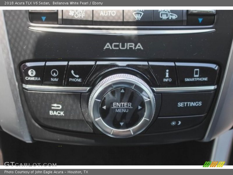 Bellanova White Pearl / Ebony 2018 Acura TLX V6 Sedan