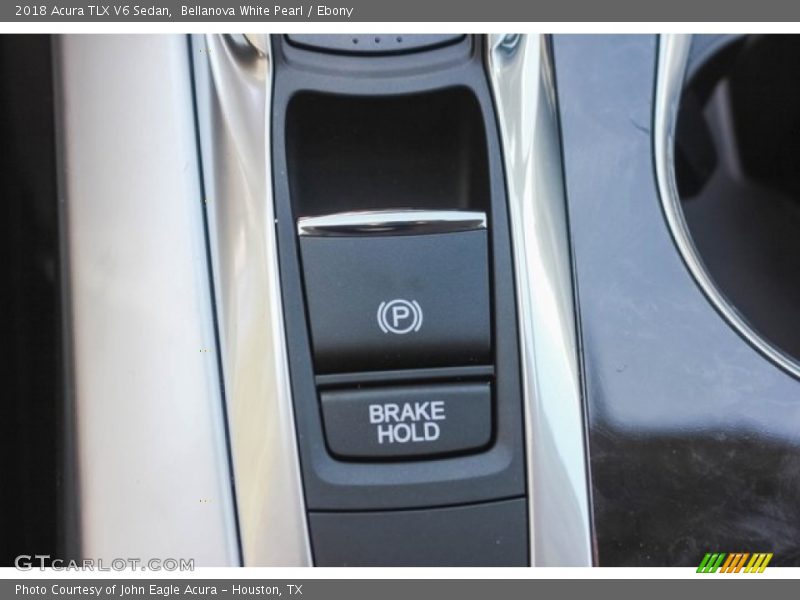 Bellanova White Pearl / Ebony 2018 Acura TLX V6 Sedan
