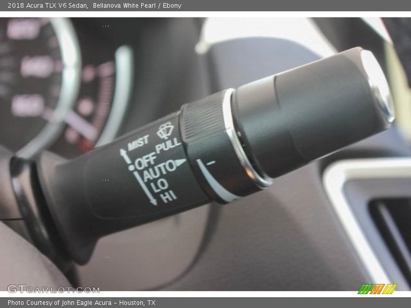 Bellanova White Pearl / Ebony 2018 Acura TLX V6 Sedan