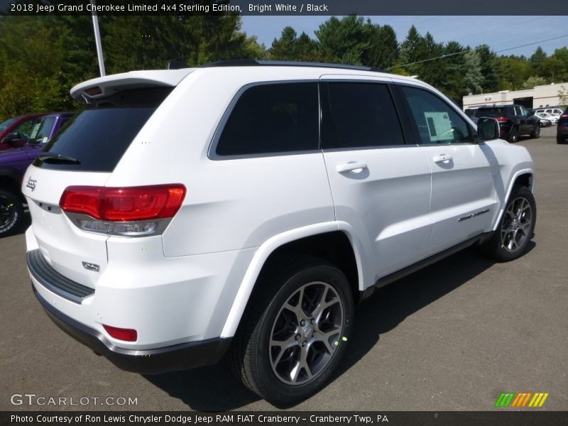 Bright White / Black 2018 Jeep Grand Cherokee Limited 4x4 Sterling Edition