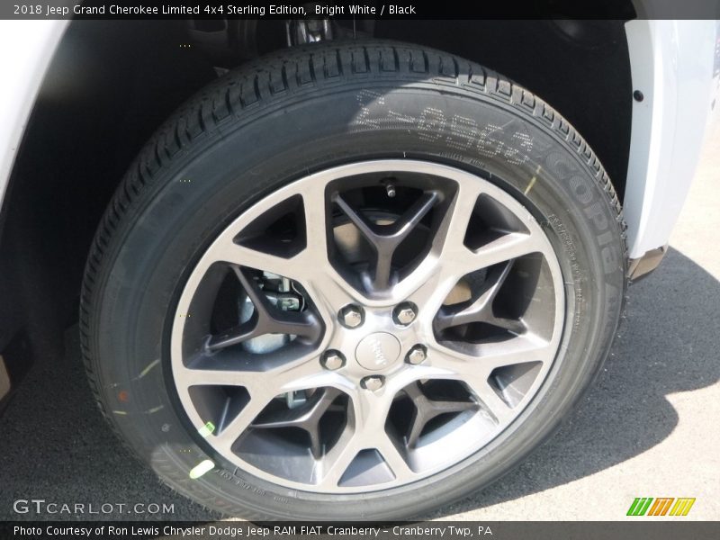 Bright White / Black 2018 Jeep Grand Cherokee Limited 4x4 Sterling Edition