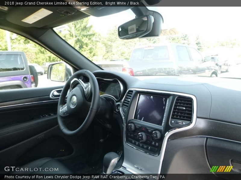 Bright White / Black 2018 Jeep Grand Cherokee Limited 4x4 Sterling Edition