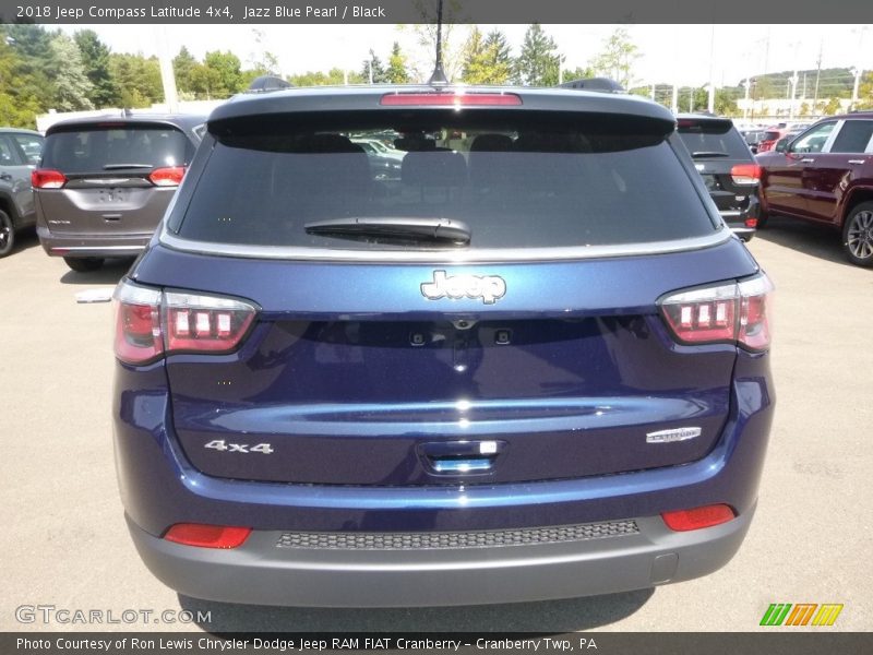 Jazz Blue Pearl / Black 2018 Jeep Compass Latitude 4x4