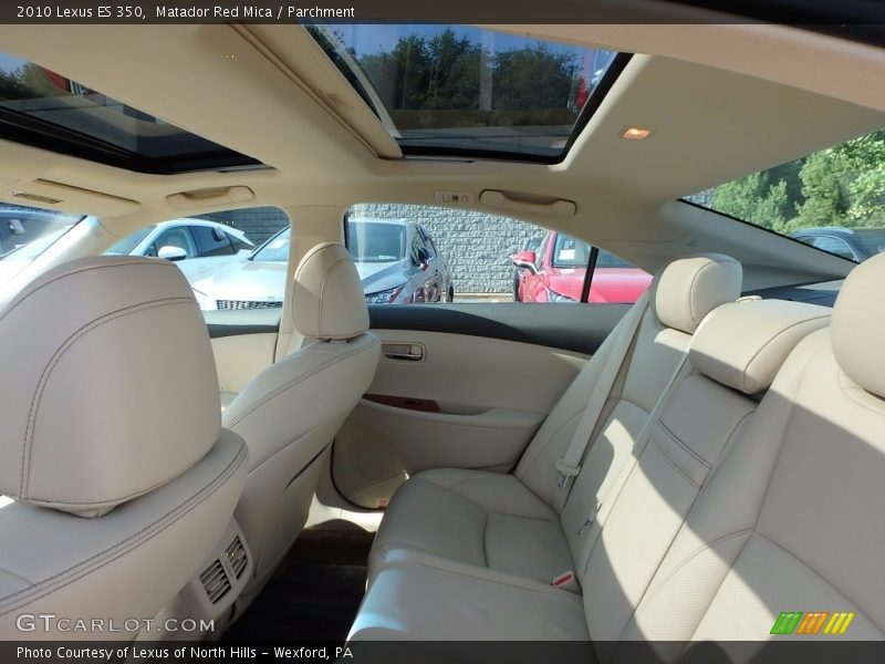 Matador Red Mica / Parchment 2010 Lexus ES 350