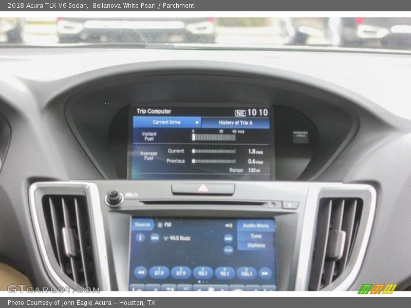 Bellanova White Pearl / Parchment 2018 Acura TLX V6 Sedan
