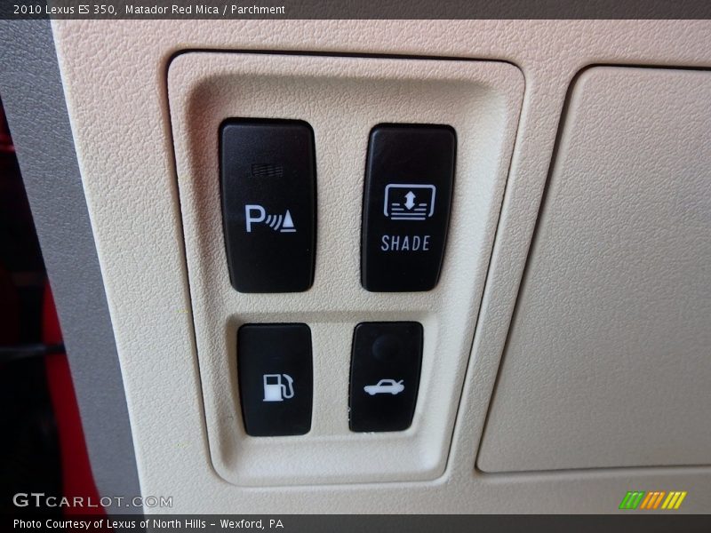 Matador Red Mica / Parchment 2010 Lexus ES 350