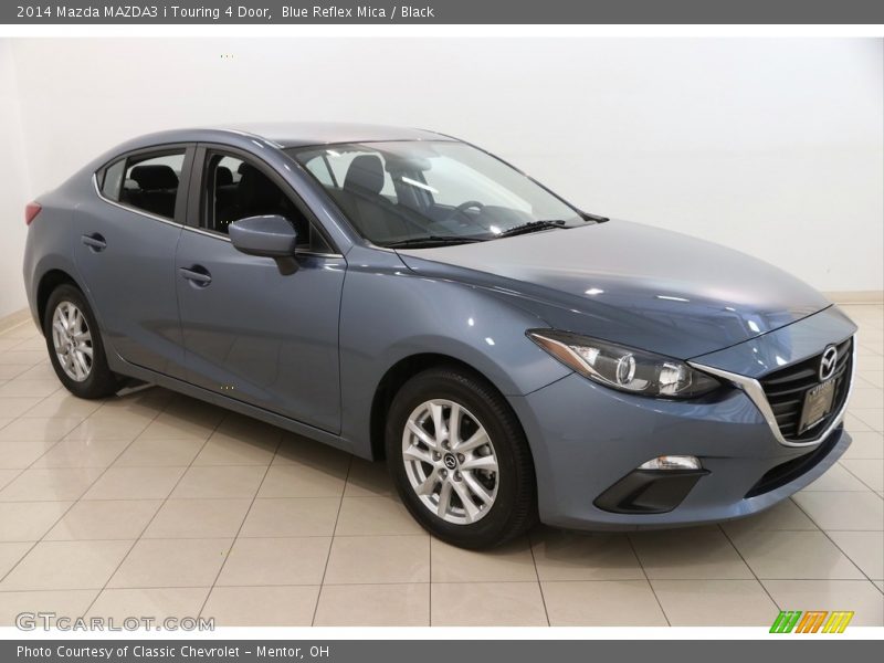 Blue Reflex Mica / Black 2014 Mazda MAZDA3 i Touring 4 Door