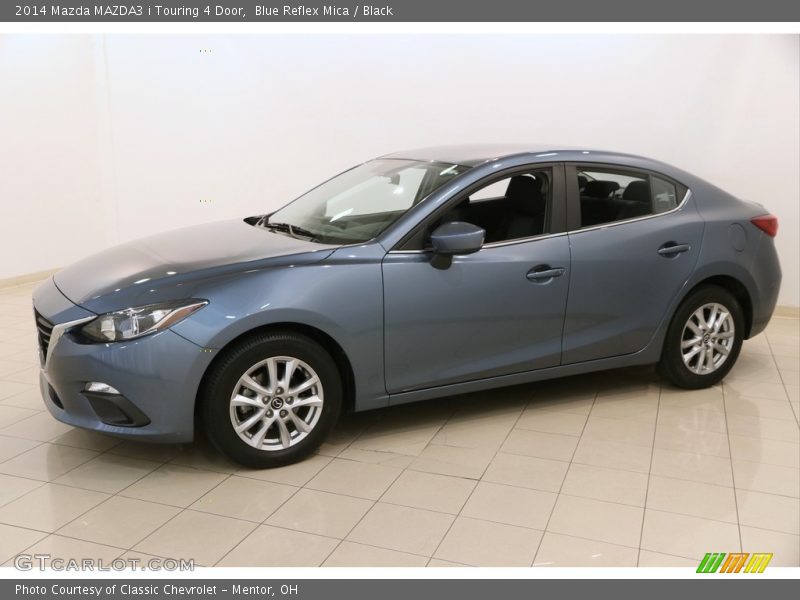 Blue Reflex Mica / Black 2014 Mazda MAZDA3 i Touring 4 Door