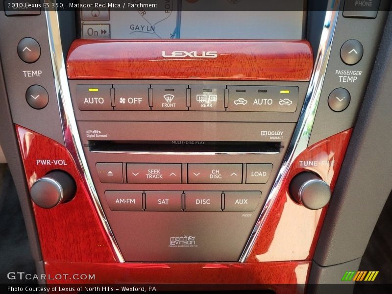 Matador Red Mica / Parchment 2010 Lexus ES 350