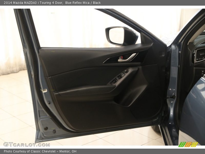 Blue Reflex Mica / Black 2014 Mazda MAZDA3 i Touring 4 Door