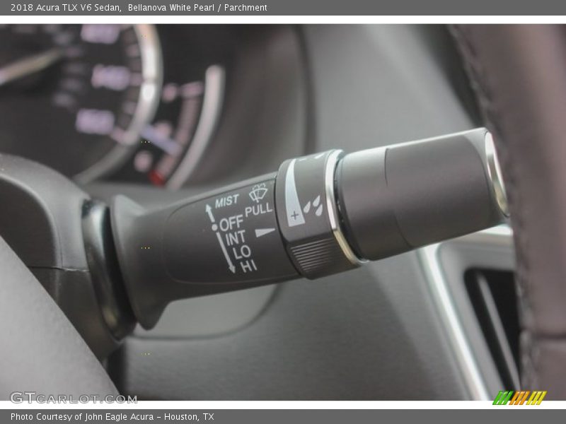 Bellanova White Pearl / Parchment 2018 Acura TLX V6 Sedan