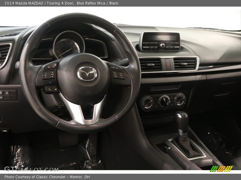 Blue Reflex Mica / Black 2014 Mazda MAZDA3 i Touring 4 Door