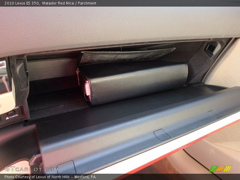 Matador Red Mica / Parchment 2010 Lexus ES 350