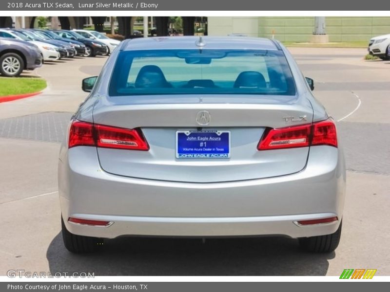 Lunar Silver Metallic / Ebony 2018 Acura TLX Sedan